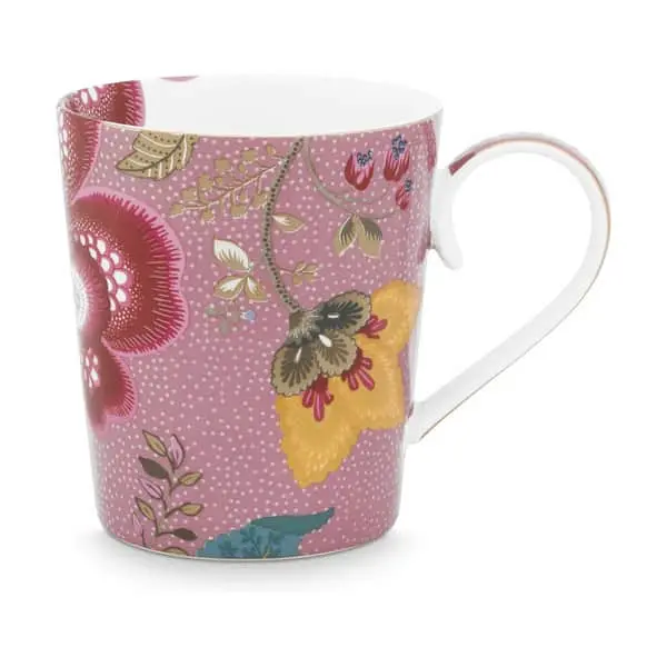 Pip Studio Floral Fantasy Alfabet Krus - S - Billede 4
