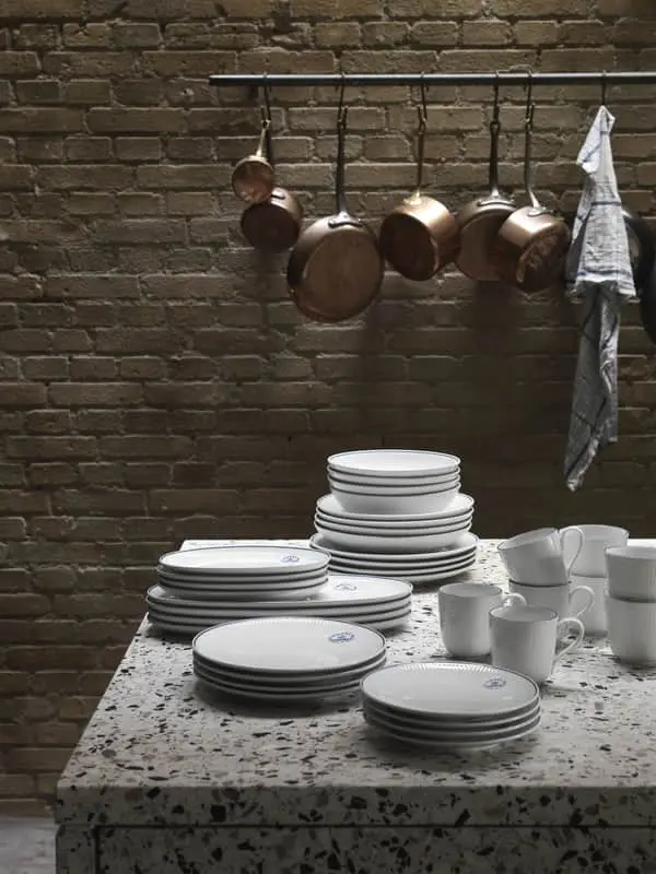 Royal Copenhagen Blueline Coupe Tallerken - Billede 2