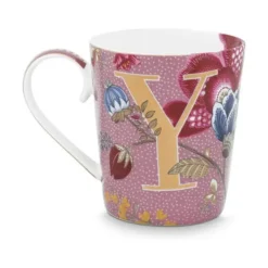 Pip Studio Floral Fantasy Alfabet Krus - Y