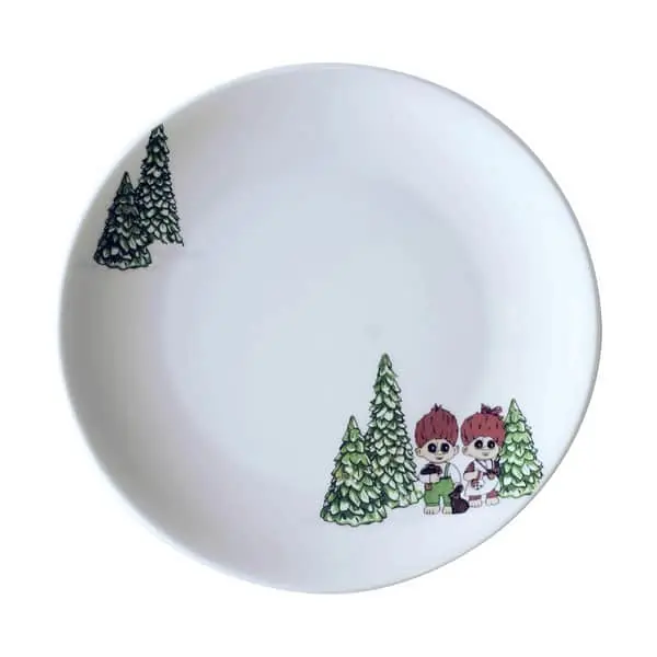 Lykketrold Familien Grandam Frokosttallerken