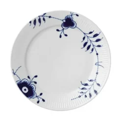 Royal Copenhagen Blå Mega Riflet Middagstallerken #8
