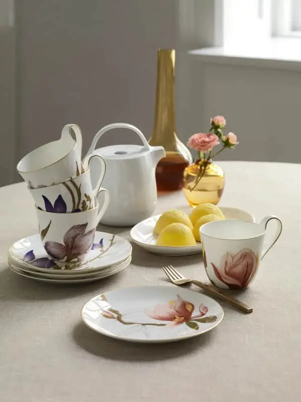 Royal Copenhagen Flora Højhankskop - Stedmoderblomst - Billede 3