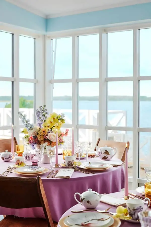 Royal Copenhagen Flora Tallerken - Magnolia - Billede 4