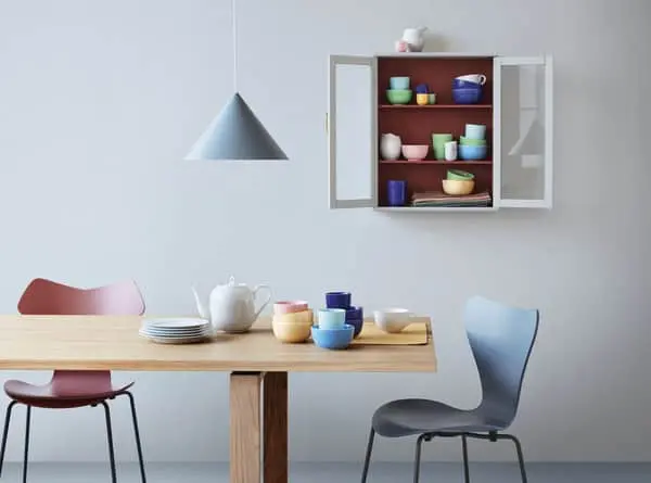 Lyngby Porcelæn Rhombe Color Krus - Billede 2