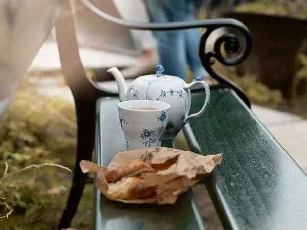 Royal Copenhagen Blå Elements Termokop - Billede 3