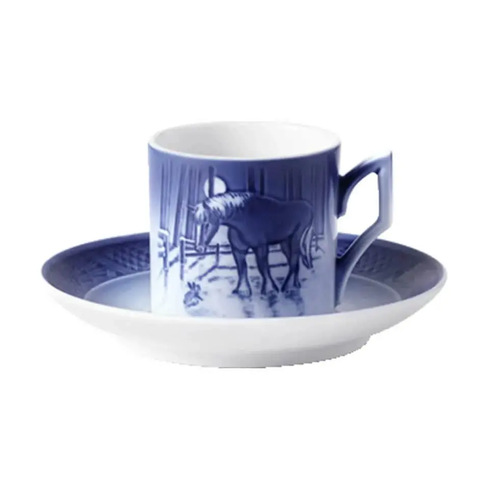 Royal Copenhagen Julekop M. Underkop - Møde I Folden