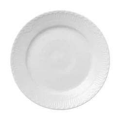 Royal Copenhagen Hvid Halvblonde Kagetallerken