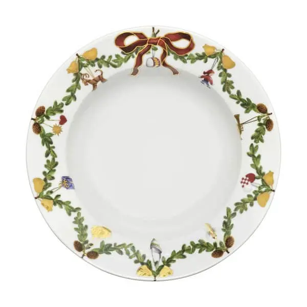 Royal Copenhagen Stjerne Riflet Jul Dyb Tallerken