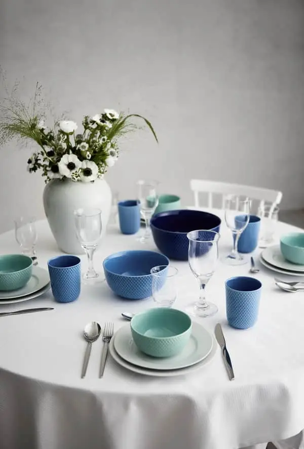 Lyngby Porcelæn Rhombe Color Krus - Billede 2