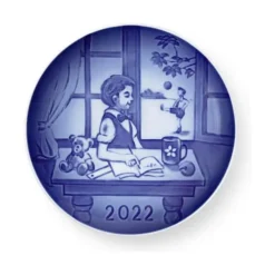 Royal Copenhagen Bing & Grøndahl Børnenes Dag Platte 2022 - Den Lille Dagdrømmer