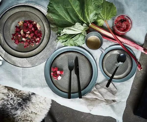 Aida Raw Glass Beads Tallerken - Billede 3