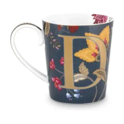 Pip Studio Floral Fantasy Alfabet Krus - D