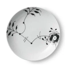 Royal Copenhagen Sort Mega Riflet Moderne Tallerken