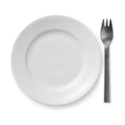 Royal Copenhagen Hvid Halvblonde Tallerken