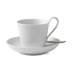 Royal Copenhagen Hvid Halvblonde Kop