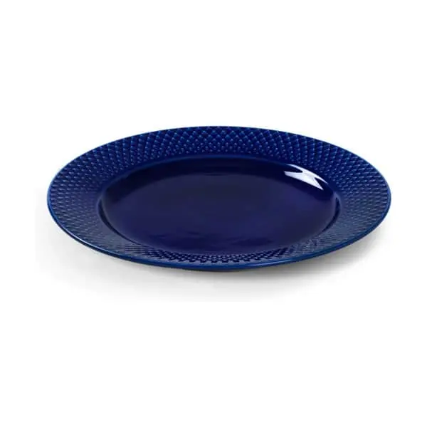 Lyngby Porcelæn Rhombe Frokosttallerken - Billede 4