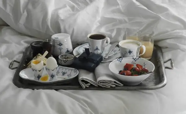 Royal Copenhagen Blå Elements Kaffekop M. Underkop - Billede 3