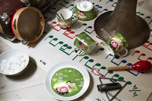 Arabia Mumi Tallerken - Tofslen & Vifslen - Billede 2