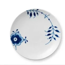 Royal Copenhagen Blå Mega Riflet Coupe Tallerken