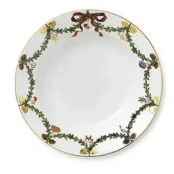Royal Copenhagen Stjerne Riflet Jul Dyb Tallerken