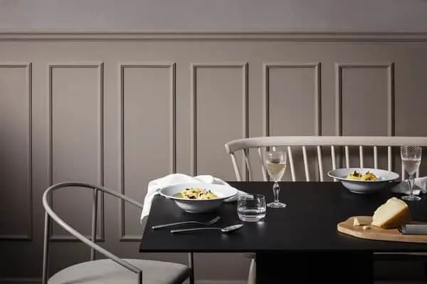 Lyngby Porcelæn Rhombe Pastatallerken - Billede 3