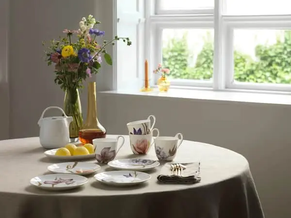 Royal Copenhagen Flora Højhankskop - Stedmoderblomst - Billede 2