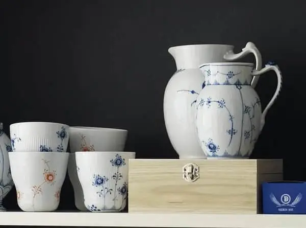 Royal Copenhagen Blå Elements Termokop - Billede 2