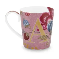 Pip Studio Floral Fantasy Alfabet Krus - A