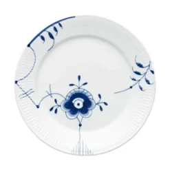 Royal Copenhagen Blå Mega Riflet Middagstallerken #6