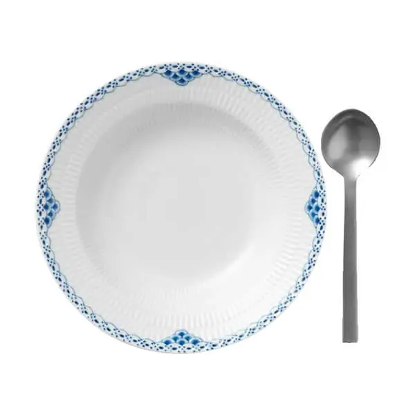 Royal Copenhagen Prinsesse Dyb Tallerken - Billede 2