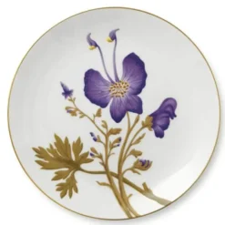 Royal Copenhagen Flora Tallerken - Stedmoderblomst