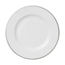 Casa Living Desserttallerken Platin Sølvkant