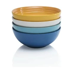 Le Creuset Riviera Dyb Tallerken - 4 Stk.