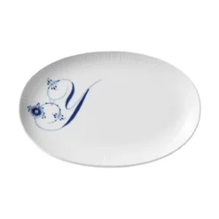 Royal Copenhagen Alfabet Kollektion Tallerken - Y