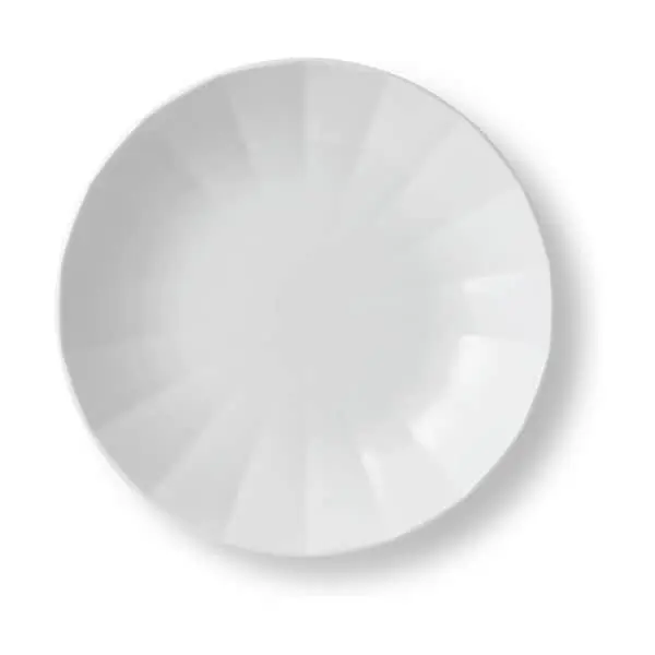 Royal Copenhagen Hvid Facet DybTallerken