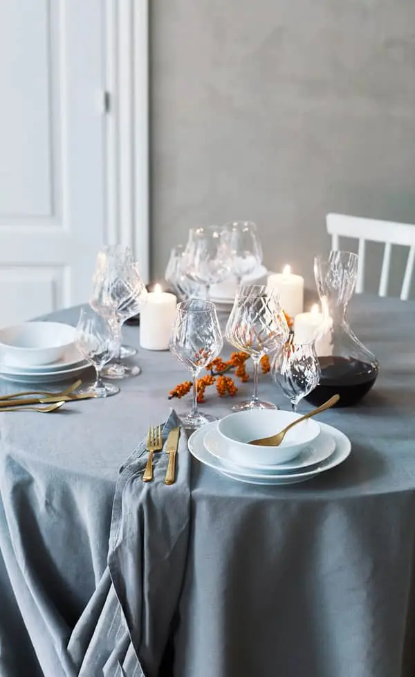 Royal Copenhagen Hvid Riflet Dyb Tallerken - Billede 4