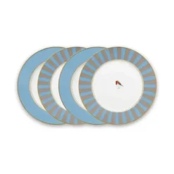 Pip Studio Love Birds Tallerken - 4 Stk.