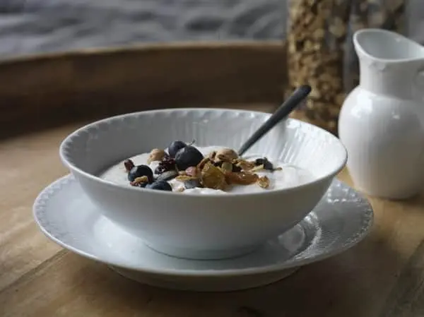 Royal Copenhagen Hvid Halvblonde Tallerken - Billede 2