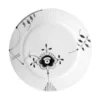Royal Copenhagen Sort Mega Riflet Middagstallerken #6