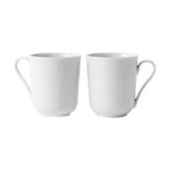 Lyngby Porcelæn Rhombe Krus - 2 Stk.