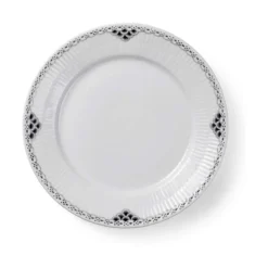 Royal Copenhagen Sort Riflet Blonde Frokosttallerken